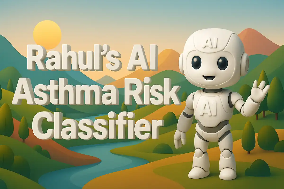 Building my AI Asthma Risk Classifier