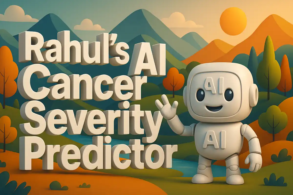 Creating my AI Cancer Severity Predictor