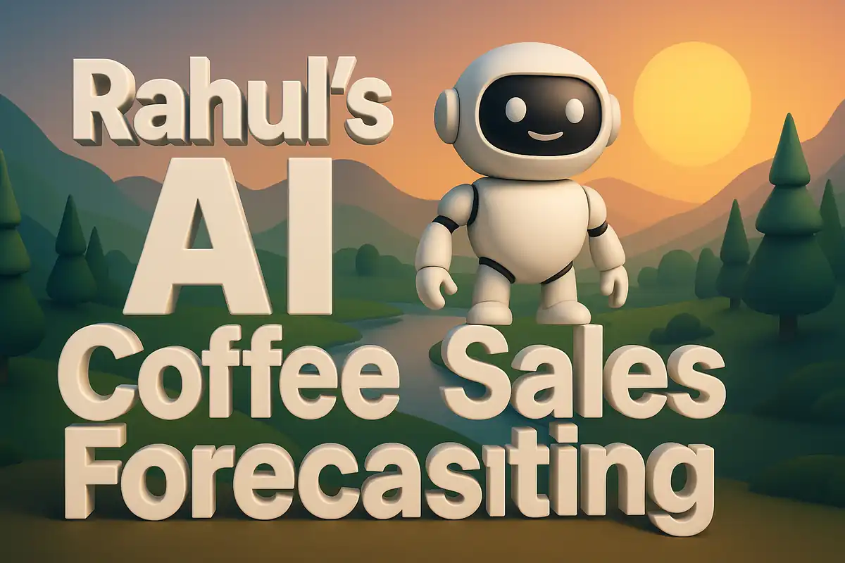 Creating my AI Coffee Sales Forecasting App