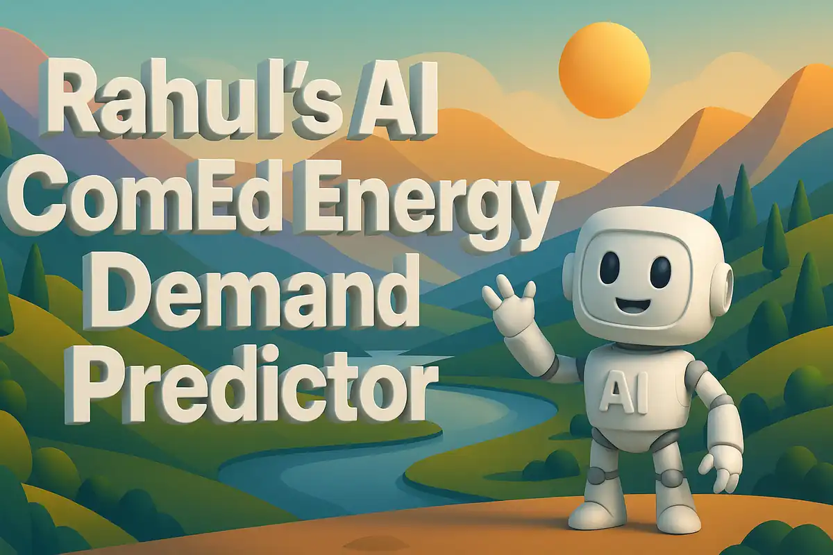 Building my AI Comed Energy Demand Predictor
