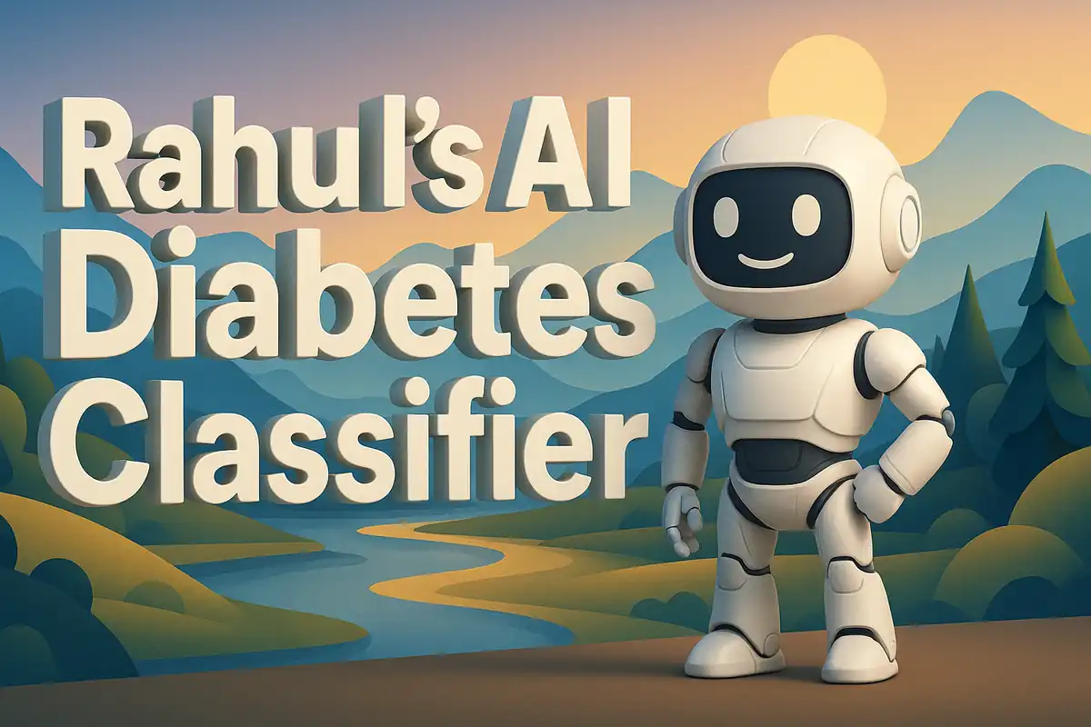 Creating my AI Diabetes Classifier