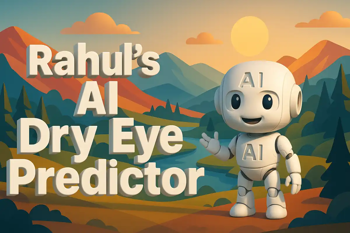Building my AI Dry Eye Predictor
