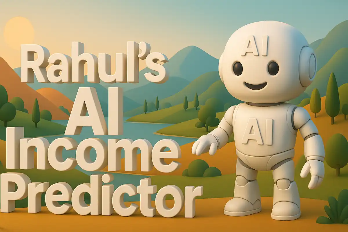 Creating my AI Income Predictor