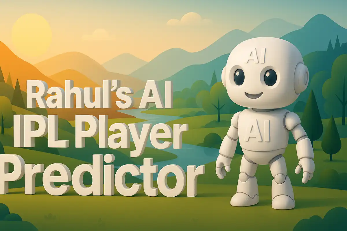 Creating my AI IPL Player Predictor