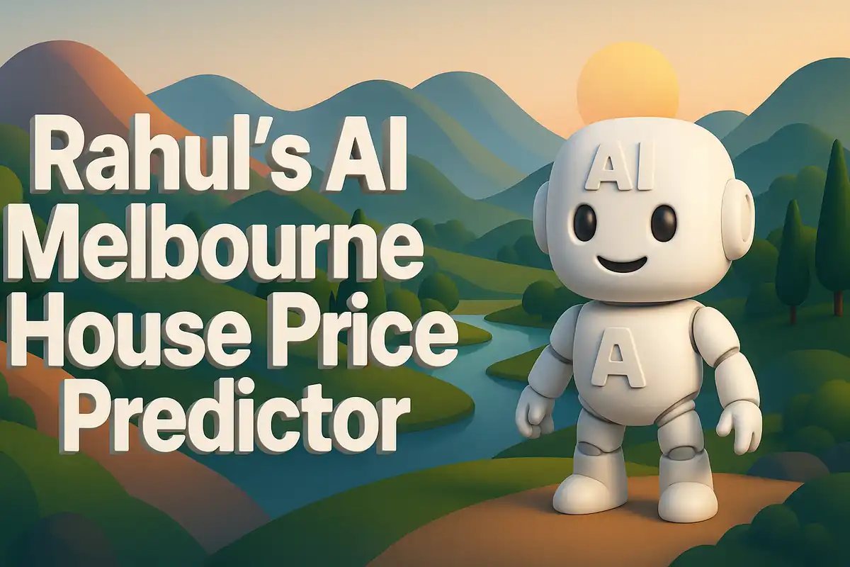 Building my AI Melbourne House Price Predictor